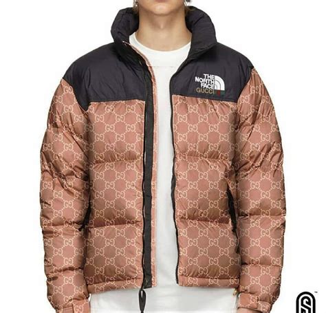 veste the north face gucci homme|Gucci north face shirts.